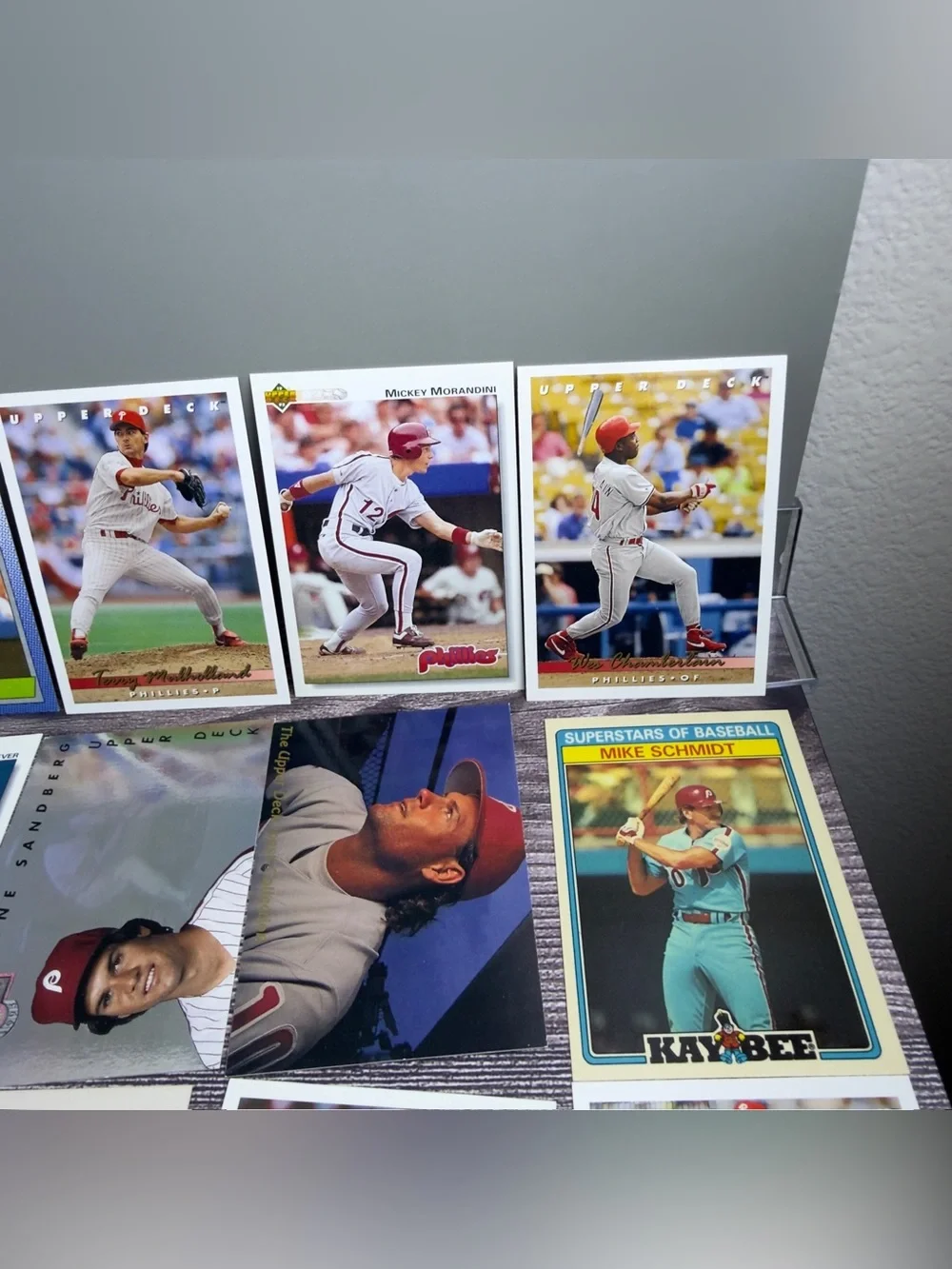Philadelphia Phillies Baseball Card Lot (24) Mike Schmidt Upper Deck